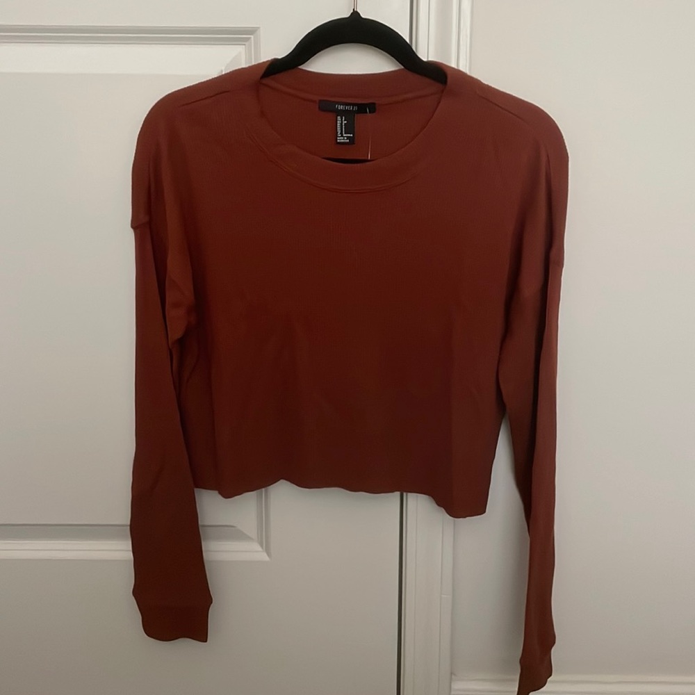 Sold ❣️ Forever 21 Thermal Crop Top